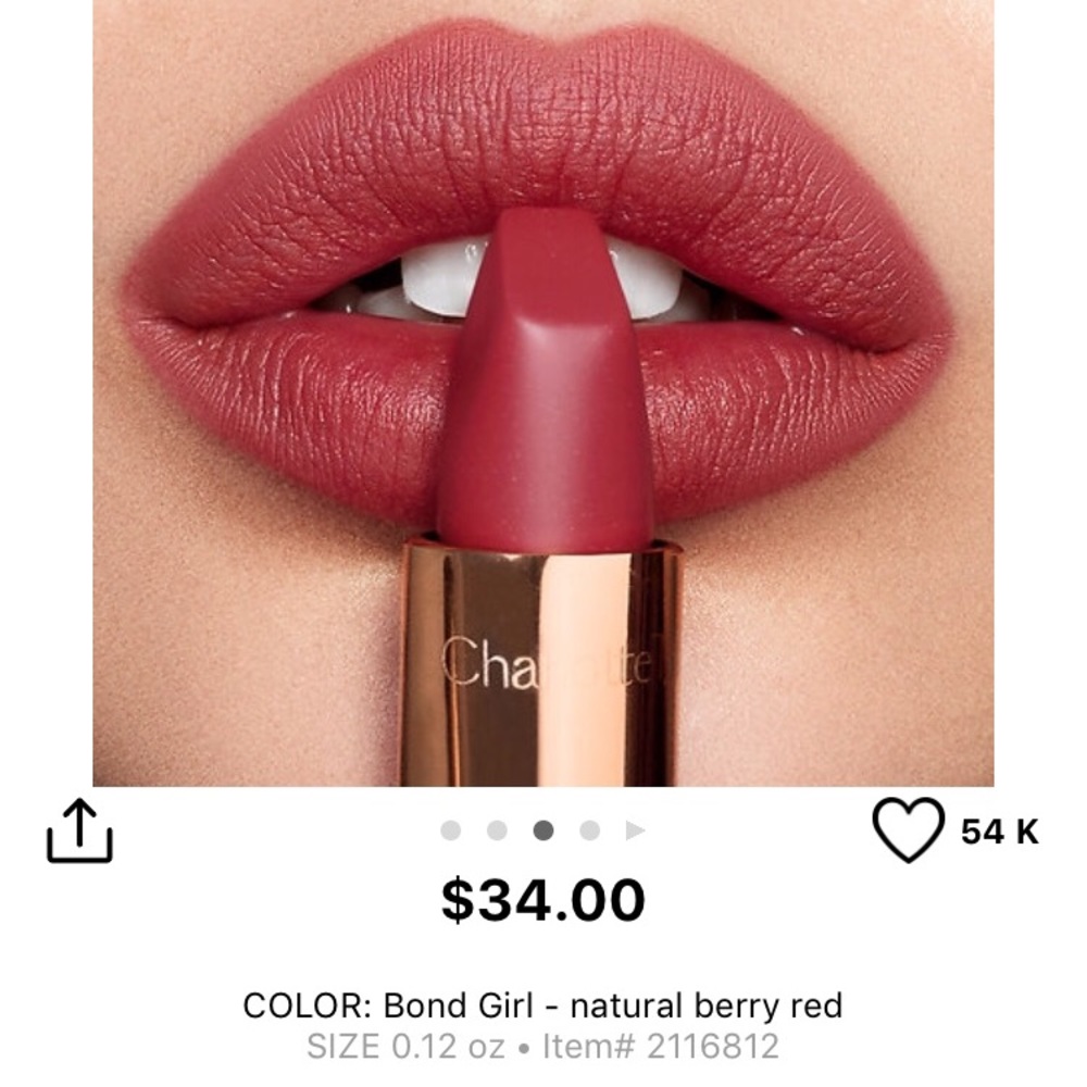 Charlotte Tilbury Lipstick Color Bond Girl